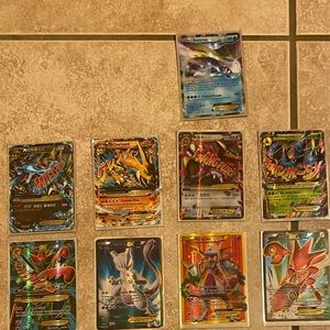 16 Pokimon card bundle all mega ex and ex full art